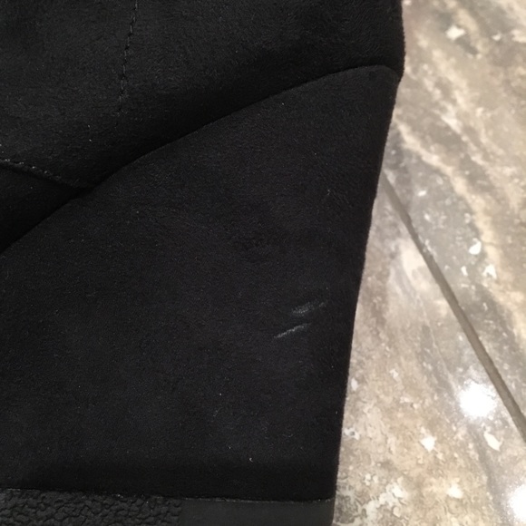 Suede Wedge Booties (size 10) - Picture 7 of 7